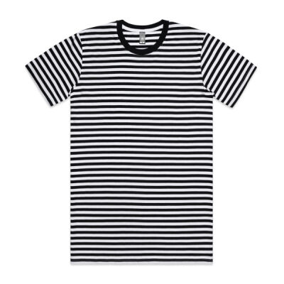 YOUR OWN DESIGN - MENS STAPLE STRIPE TEE - 5028 Thumbnail